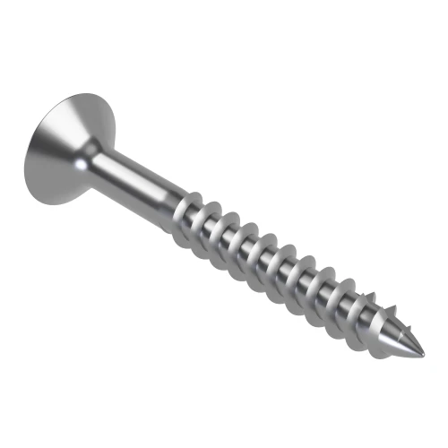 4.8mm x 90mm Square Drive Countersunk Decking Screw | A2 Stainless Steel