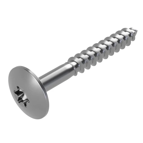 5.5mm x 38mm Torx Truss (Mushroom Head) Wood Screw | A2 Stainless Steel