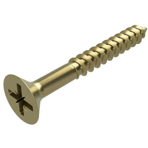 5.0mm x 70mm Pozi Countersunk Part Threaded Chipboard Screw - ZYP | Vital Parts