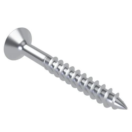 4.5mm x 70mm Torx Countersunk Part Threaded Chipboard Screw - BZP | Vital Parts