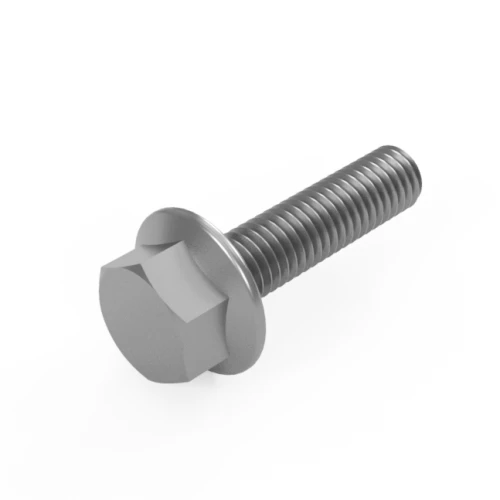 M10 x 35mm Hex (Non Serrated) Flange Bolt (DIN 6921) | Marine Grade A4-70 Stainless Steel