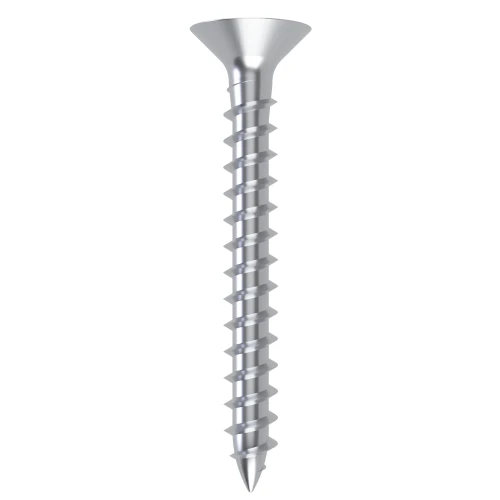 6.0mm x 35mm Pozi Countersunk Fully Threaded Chipboard Screw - BZP | Vital Parts