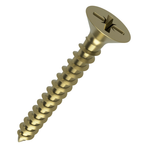6.0mm x 40mm Pozi Countersunk Fully Threaded Chipboard Screw - ZYP | Vital Parts