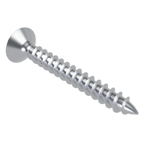 5.0mm x 50mm Torx Countersunk Fully Threaded Chipboard Screw - BZP | Vital Parts