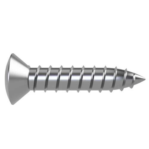 6.3mm x 32mm Torx Raised Countersunk Self Tapping Screw ISO 14587 - A4 | Vital Parts
