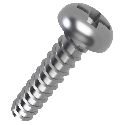 3.5mm x 19mm Phillips Pan Head B Self Tapping Screw (DIN 7981FH) | A2 Stainless Steel