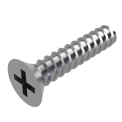 3.5mm x 19mm Phillips Countersunk B Self Tapping Screw DIN 7982FH - A2 | Vital Parts