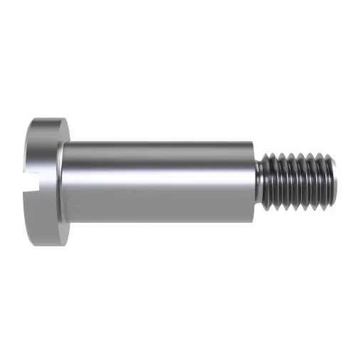 M4 x 2mm Slotted Pan Head Shoulder Bolt DIN 923 A1 Stainless Steel