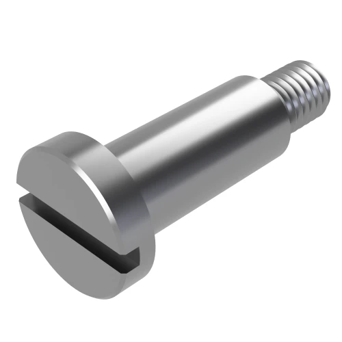 M5 (7.0mm) x 6.0mm Slotted Pan Head Shoulder Bolt (DIN 923) | A1 Stainless Steel