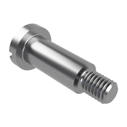 M6 x 8mm Slotted Pan Head Shoulder Bolt DIN 923 A1 Stainless Steel