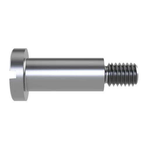 M6 (8.0mm) x 10.0mm Slotted Pan Head Shoulder Bolt (DIN 923) | A1 Stainless Steel