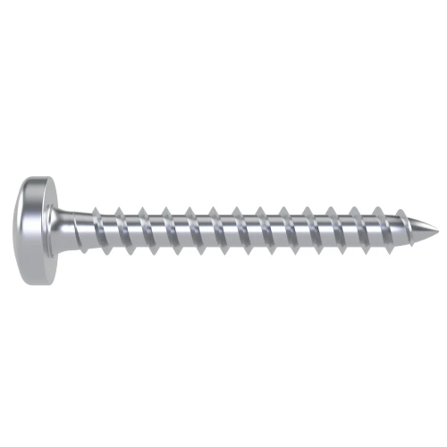 5.0mm x 45mm Torx Pan Head Fully Threaded Chipboard Screw - BZP | Vital Parts