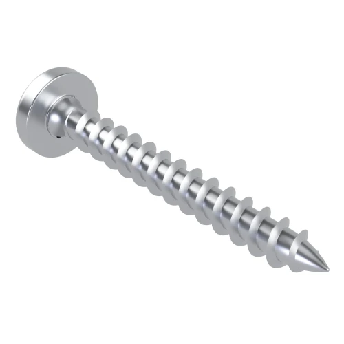 6.0mm x 40mm Torx Pan Head Fully Threaded Chipboard Screw - BZP | Vital Parts
