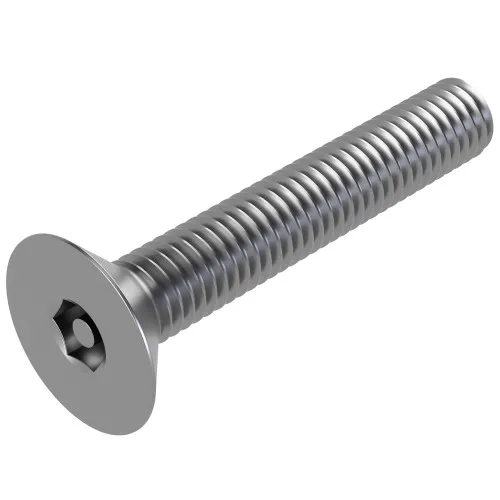 M4 x 12mm Security Hex Countersunk Screw (H2.5 Drive) | A2 Stainless Steel
