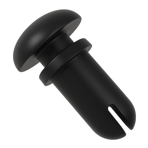 2.0mm x 6.4mm Black Plastic Snap Rivets | Nylon Fasteners