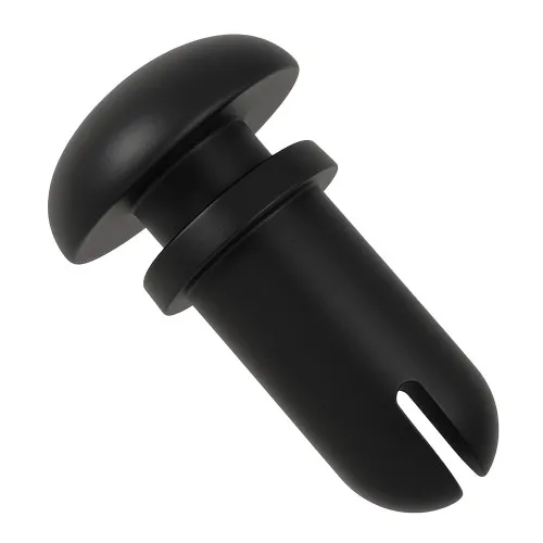 2.0mm x 6.4mm Black Plastic Snap Rivets | Nylon Fasteners