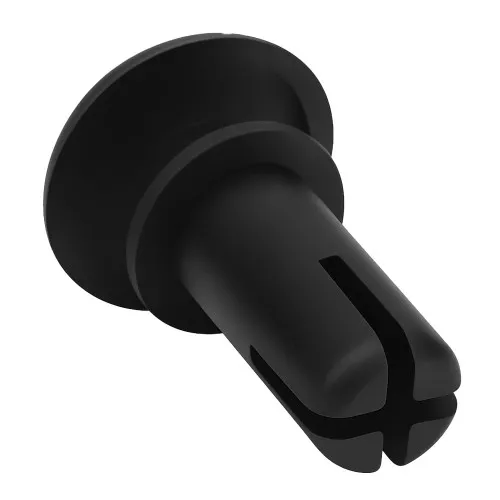 2.0mm x 6.4mm Black Plastic Snap Rivets | Nylon Fasteners