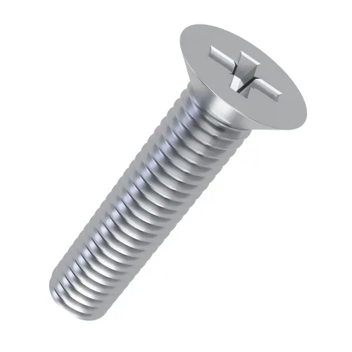 M3 x 20mm Pozi Countersunk Screw DIN 965Z - BZP