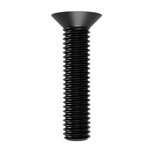 M5 x 20mm Pozi (PZ2) Countersunk Screw (DIN 965Z) | Black Zinc