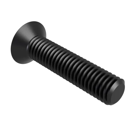 M5 x 20mm Pozi Countersunk Screw DIN 965Z - Black Zinc | Vital Parts