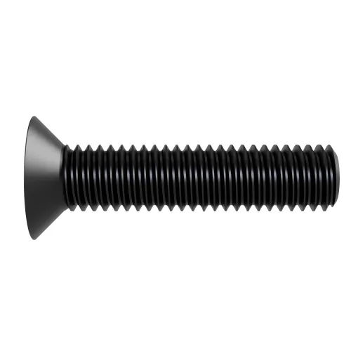 M5 x 20mm Pozi Countersunk Screw DIN 965Z - Black Zinc | Vital Parts