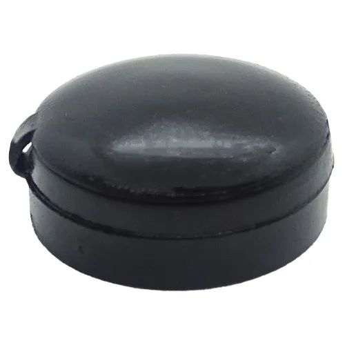 Black Number Plate Screw Cap | Polypropylene (PP)