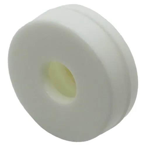White Number Plate Screw Cap | Polypropylene (PP)