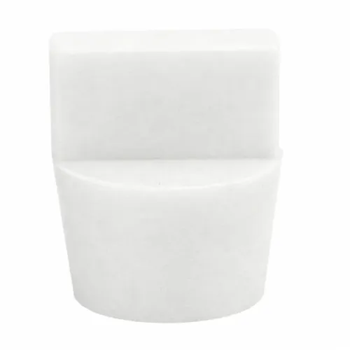 41.3-44.4mm Clear Silicone Tapered Plug (With Handle) 44.4mm Length | Silicone