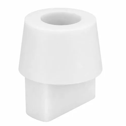 41.3-44.4mm Clear Silicone Tapered Plug (With Handle) 44.4mm Length | Silicone