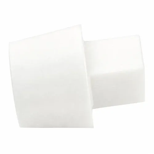 41.3-44.4mm Clear Silicone Tapered Plug (With Handle) 44.4mm Length | Silicone