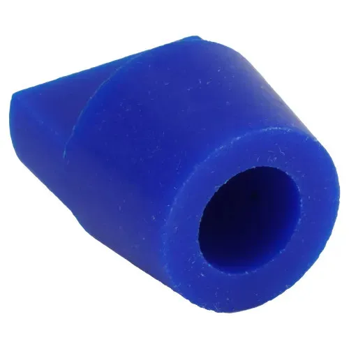47.6-44.4mm Dark Blue Silicone Tapered Plug (With Handle) 44.4mm Length | Silicone