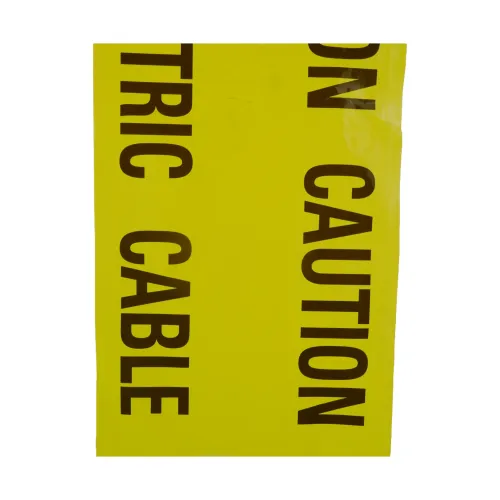 Electric Cable Warning Tape (Yellow) 150mm x 365m