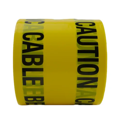 Electric Cable Warning Tape (Yellow) 150mm x 365m
