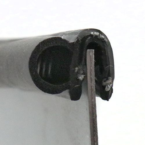 10mm x 11.5mm Door Trim (For 1-3mm Panel) Side Lip 50m EPDM
