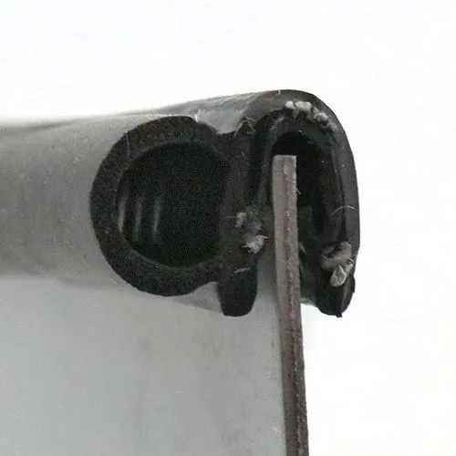 10mm x 11.5mm Door Trim (For 1-3mm Panel) Side Lip 50m EPDM