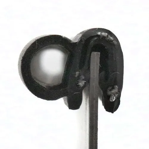 10mm x 11.5mm Door Trim (For 1-3mm Panel) Side Lip 50m EPDM