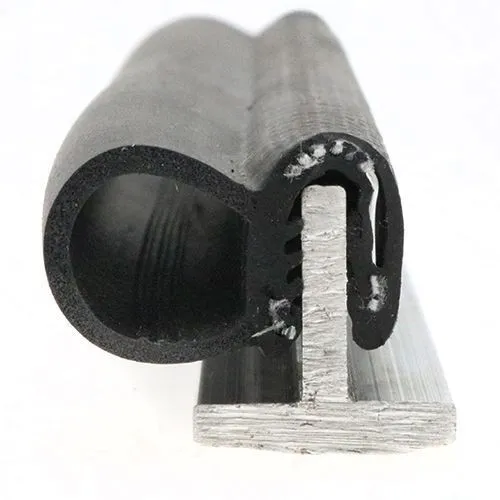 Door Edge Trim, EPDM - 12mm Depth x 50m