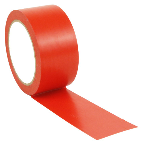 50mm x 33m Red Floor Marking Tape | Line Marking Tape | Vital Parts