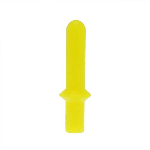 Silicone Flange Plugs – 42.0mm Length - Yellow Silicone – FPL0001Y