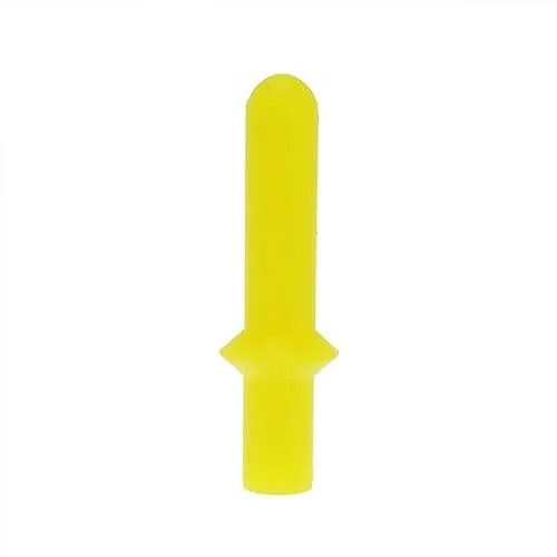 Silicone Flange Plugs – 42.0mm Length - Yellow Silicone – FPL0001Y