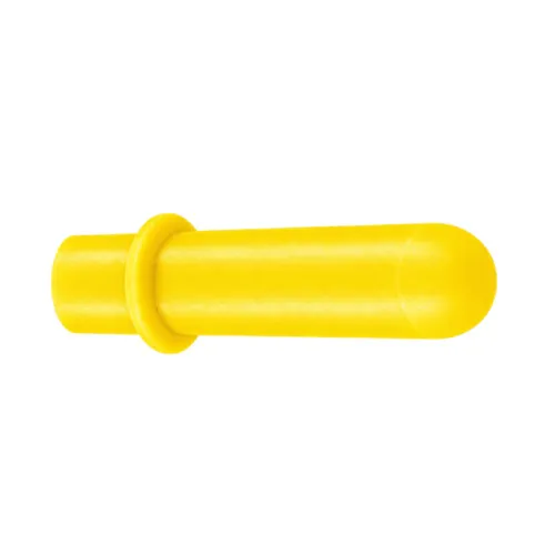 4.5mm Flange Plug (42mm Length) | Yellow Silicone