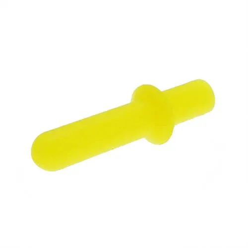 Silicone Flange Plugs – 42.0mm Length - Yellow Silicone – FPL0001Y