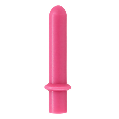 6.6mm Flange Plug (47mm Length) | Pink Silicone