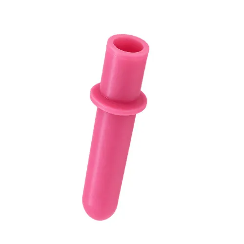 6.6mm Flange Plug (47mm Length) | Pink Silicone