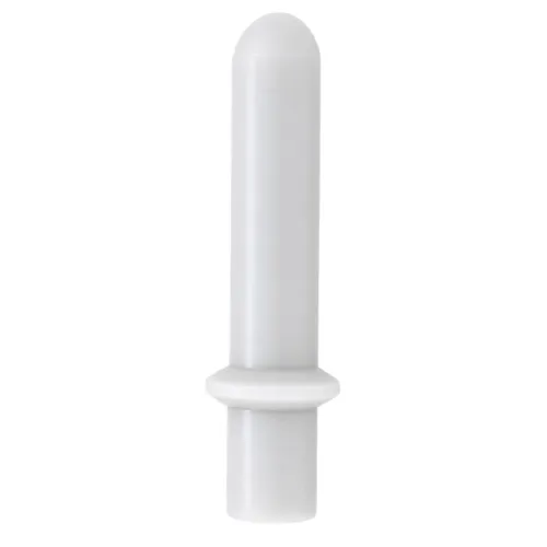 8mm Flange Plug (51mm Length) | Clear Silicone