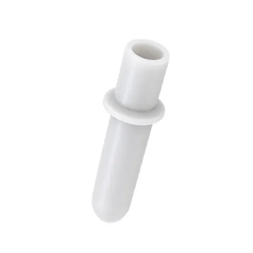 8mm Flange Plug (51mm Length) | Clear Silicone