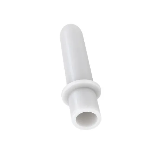 8mm Flange Plug (51mm Length) | Clear Silicone