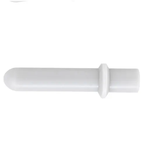8mm Flange Plug (51mm Length) | Clear Silicone
