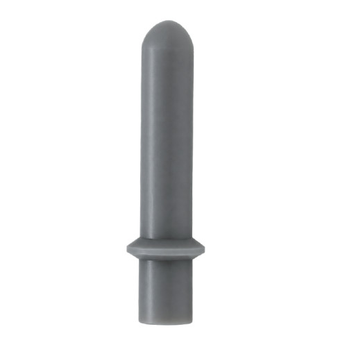10.2mm Flange Plug (64mm Length) | Grey Silicone