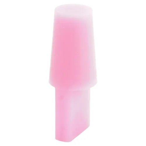 12.7-41.3mm Pink Silicone Tapered Plug (With Handle) 41.3mm Length | Silicone